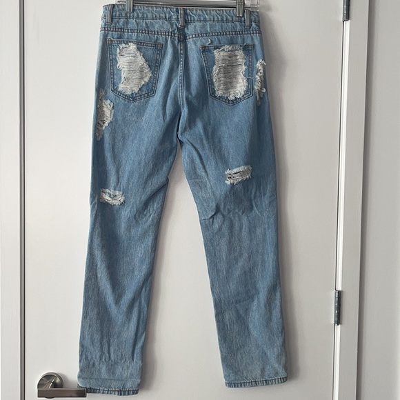 Signature 8 Distressed Jeans - Light Wash - Picture 3 of 5